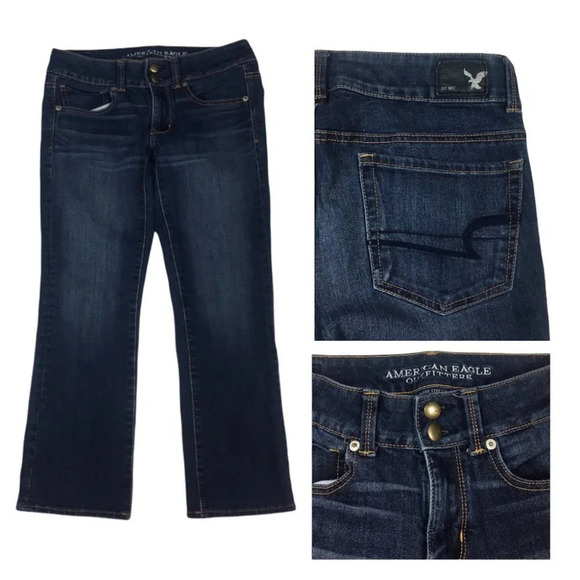 American Eagle Artist Crop Jeans
